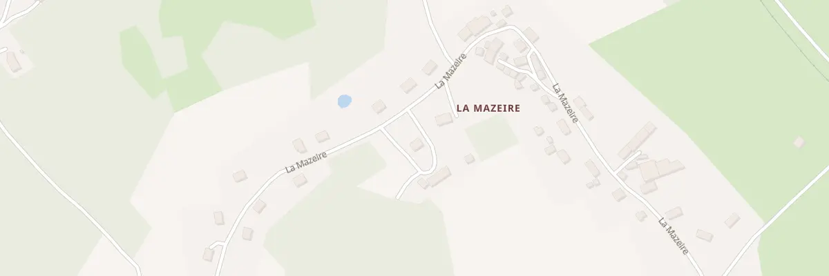 Plan du 436 Rue de La Mazeire à La Saunière
