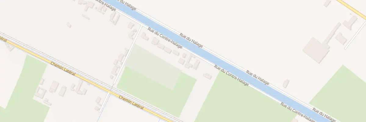 Plan du 3443 Rue du Contre Halage aux Attaques