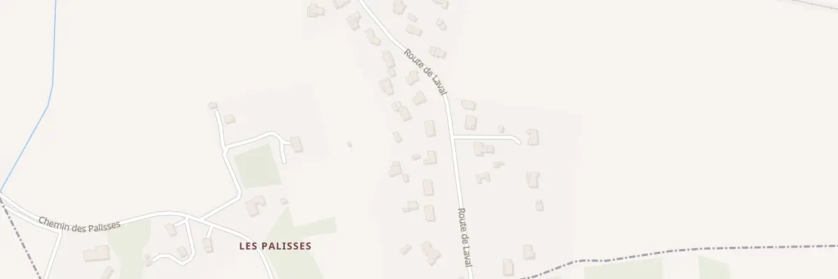 Plan du 1078 Rte de Laval à Senouillac
