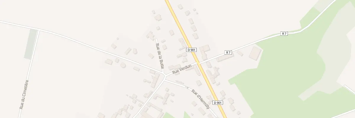Plan du 5079 Rte Nationale à Thieulloy-l’Abbaye
