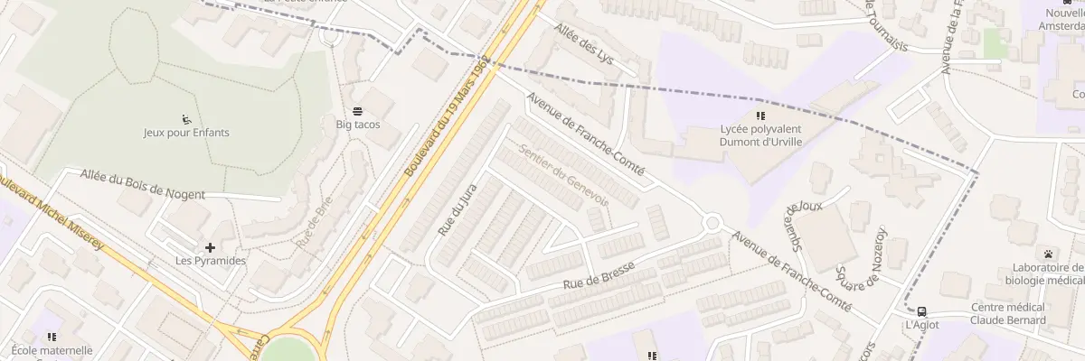 Plan du 26 Rue du Jura à Maurepas