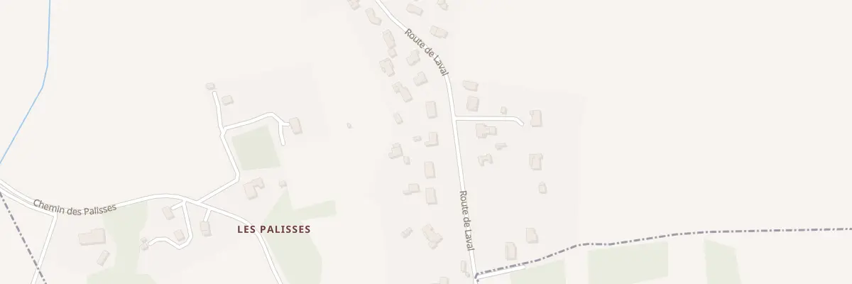 Plan du 1210 Rte de Laval à Senouillac