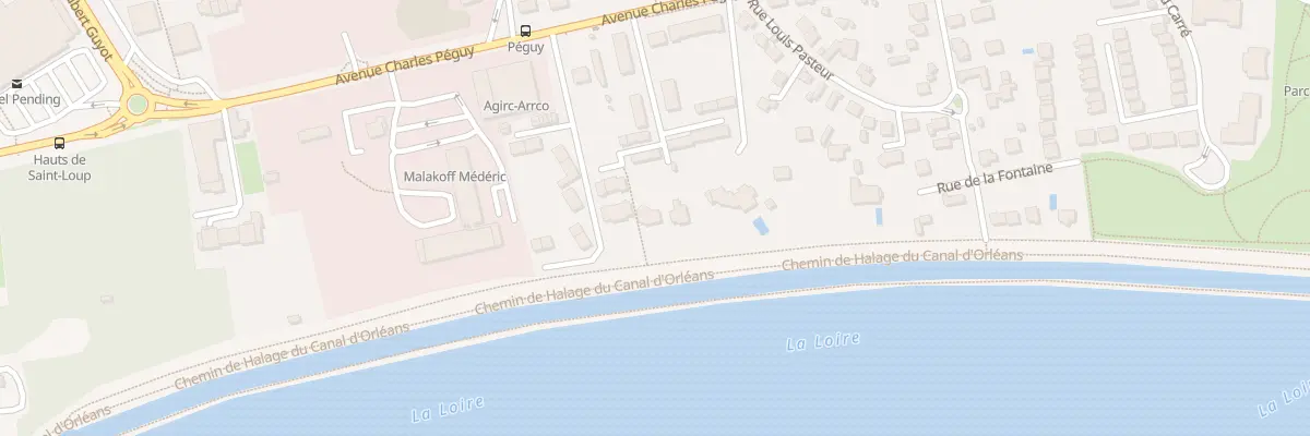 Plan du 1T Rue Georges Clémenceau à Saint-Jean-de-Braye