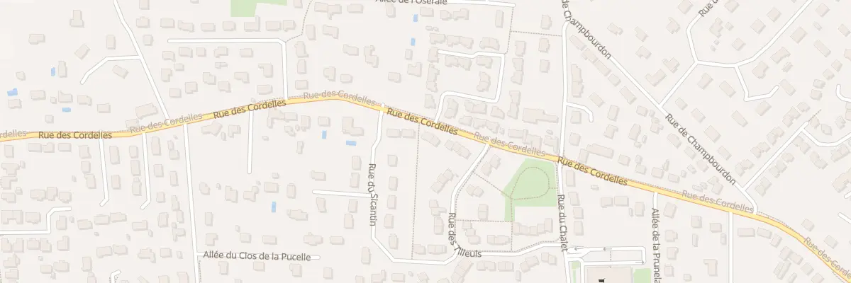Plan du 493 Rue des Cordelles à Saint-Denis-en-Val