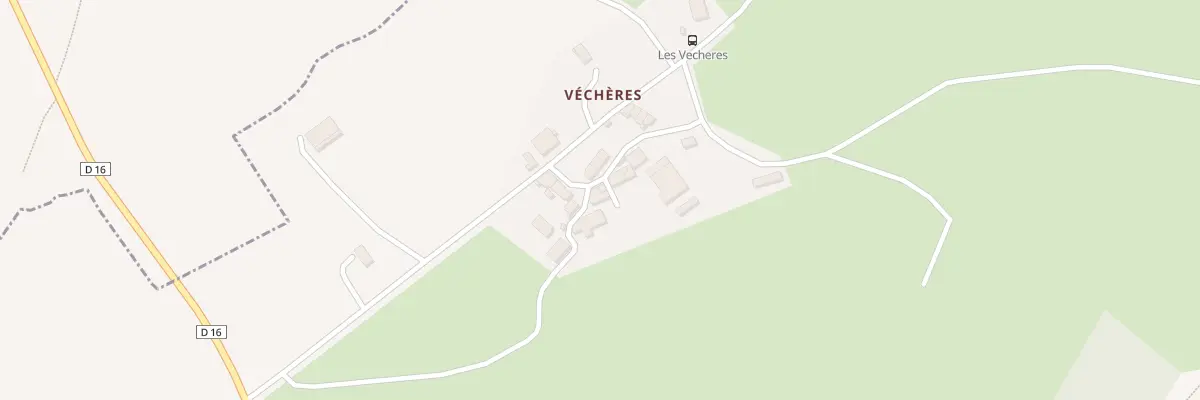 Plan du 7 Les Vecheres à Glénic