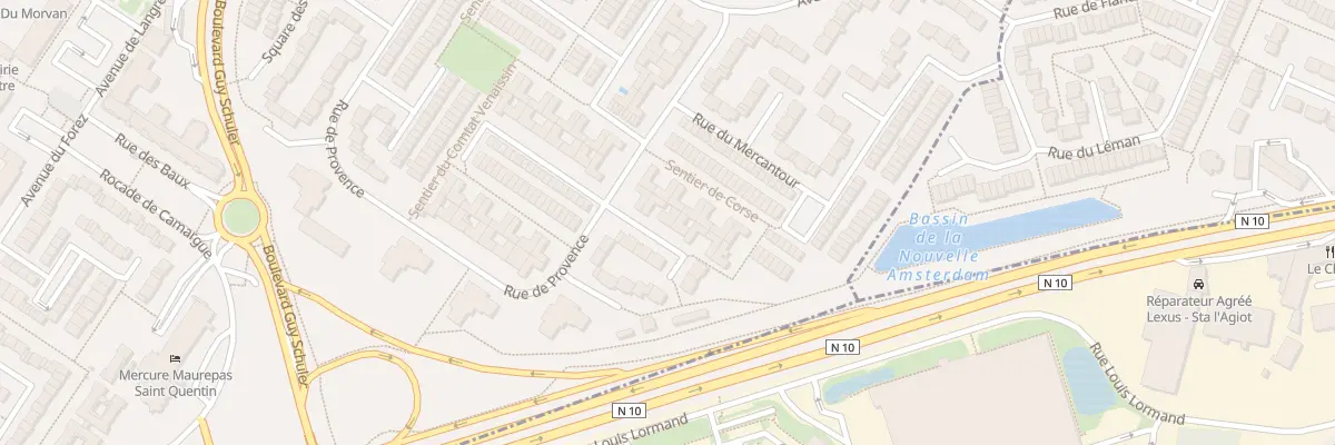 Plan du 5 Sq de Valensole à Maurepas