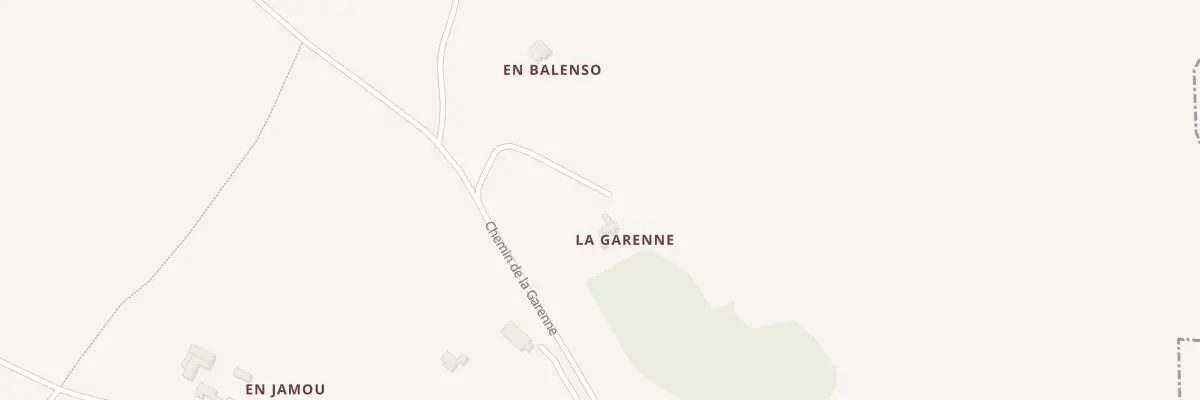 Plan du 592 Che de la Garenne à Bertre