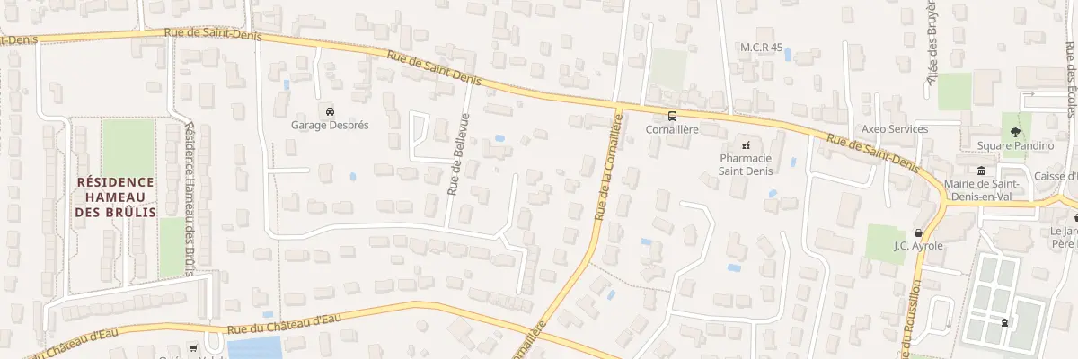 Plan du 124 Rue de Verdun à Saint-Denis-en-Val