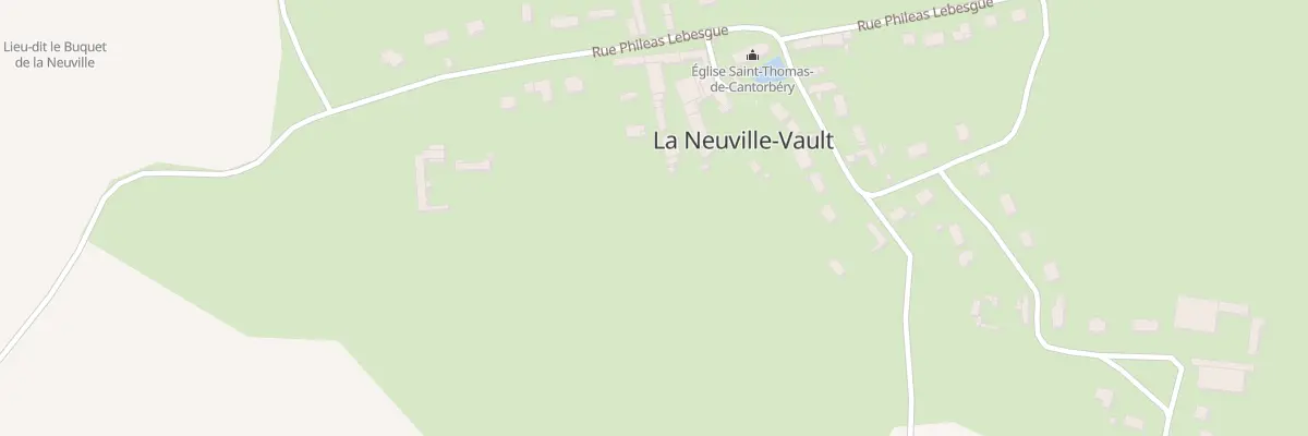 Plan du 7 Rue Phileas Lebesgue à La Neuville-Vault