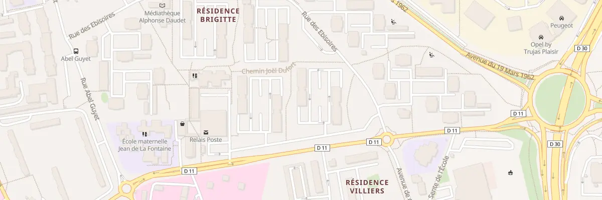 Plan du 5 Av de Saint-Germain à Plaisir