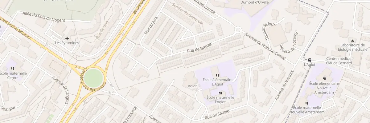 Plan du 63 Rue de Bresse à Maurepas