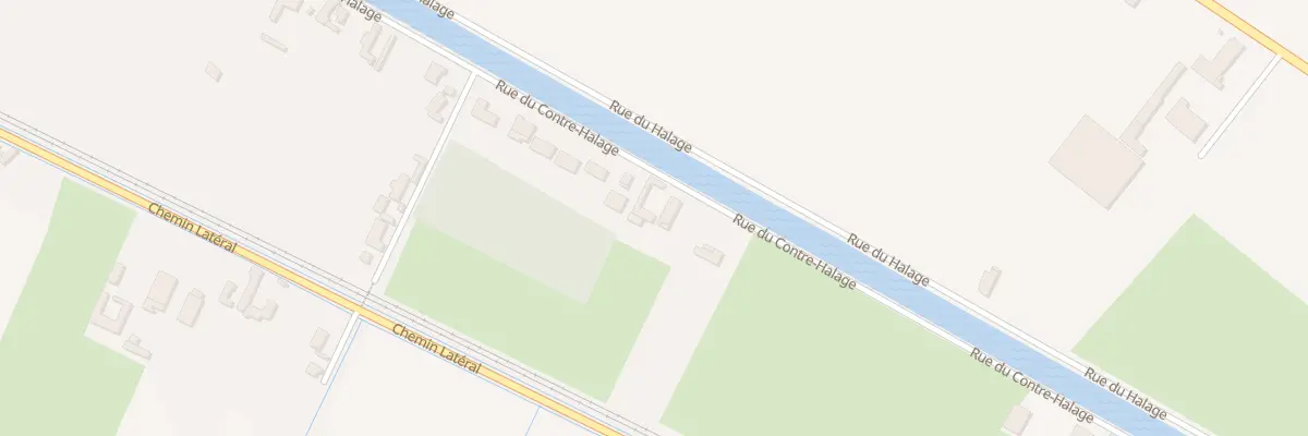 Plan du 3478 Rue du Contre Halage aux Attaques