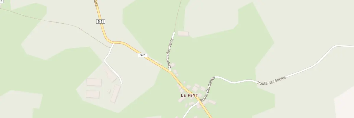 Plan du 6 Che des Vents à Saint-Pardoux-la-Croisille