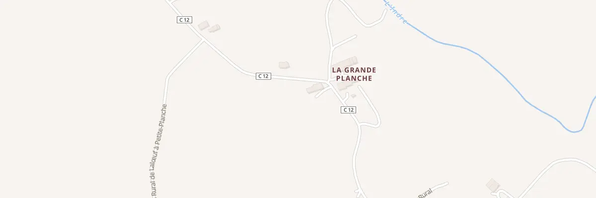 Plan du 5162 La Grande Planche à Nohant-Vic