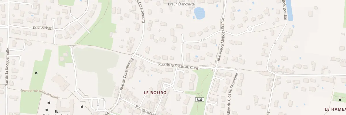 Plan du 120 Rue de la Fosse aux Cures à Semoy