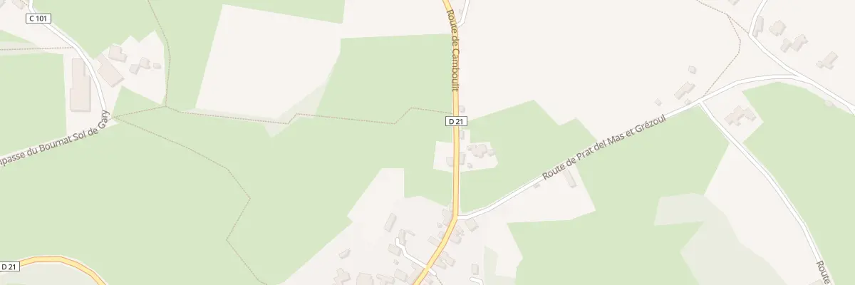 Plan du 5493F Bourg de Camboulit à Camboulit