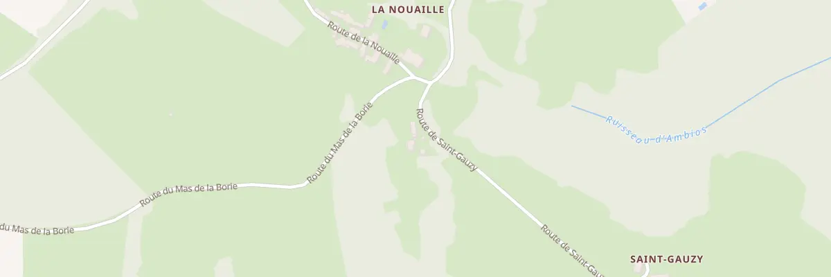 Plan du 5053 La Nouaille à La Rouquette
