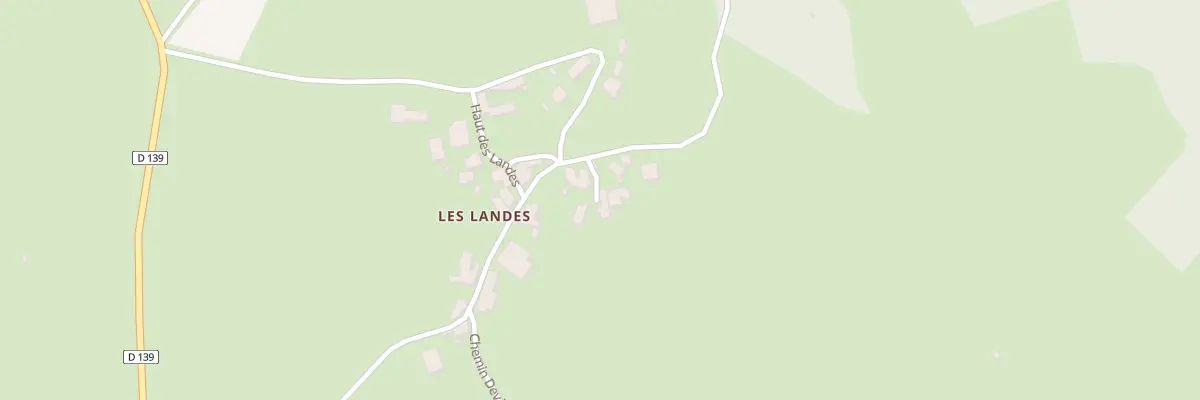 Plan du 5105 Les Landes à Molières