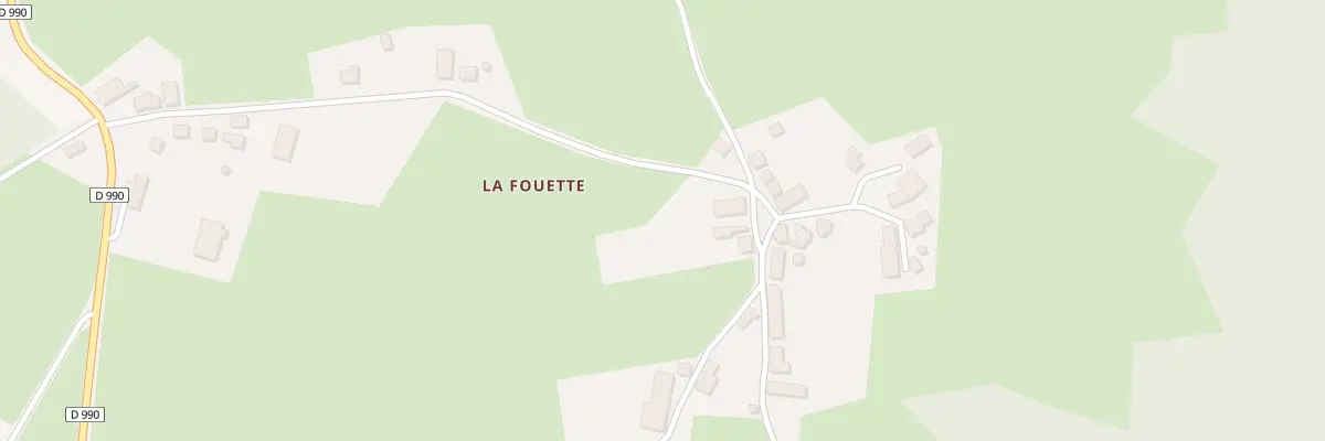 Plan du 15 La Fouette à Moutier-Malcard