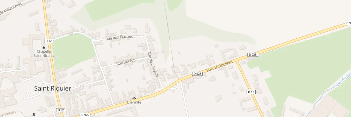 Plan du 1 Rue de Doullens à Saint-Riquier