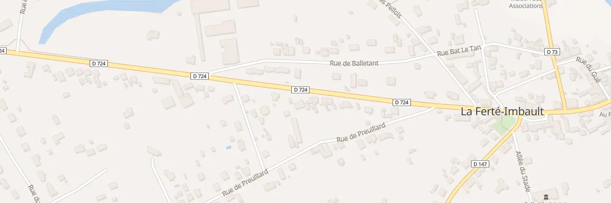 Plan du 57 Rue Nationale à La Ferté-Imbault