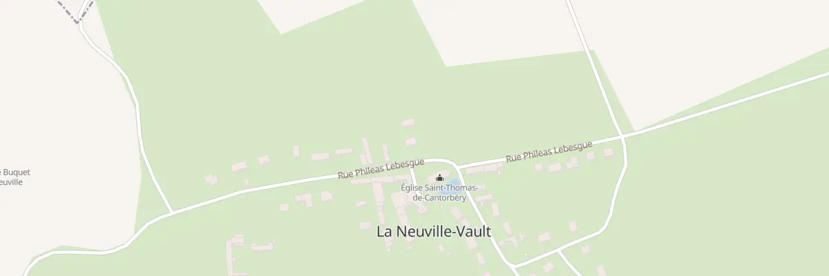 Plan du 12 Rue Phileas Lebesgue à La Neuville-Vault