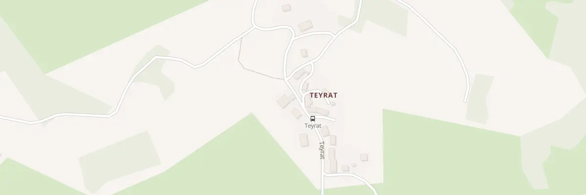 Plan du 6 Teyrat à Saint-Laurent