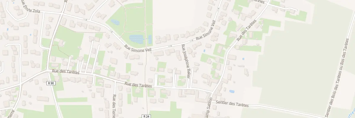 Plan du 32 Rue Joséphine Baker à Semoy