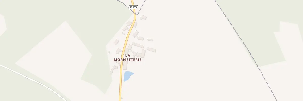 Plan du 8 La Mornetterie à Dampierre-en-Graçay