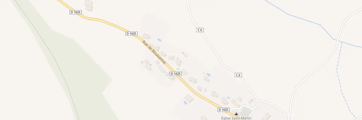 Plan du 58 Boulzano à Tréziers