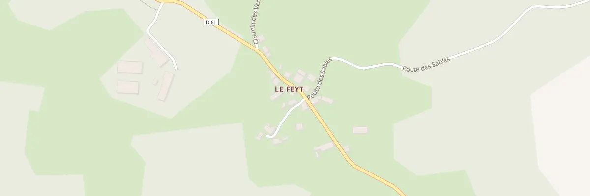 Plan du 25 Rte de la Sarre à Saint-Pardoux-la-Croisille