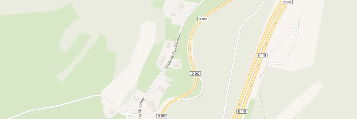 Plan du 19 Rte de Puy Pailloux à Ajain