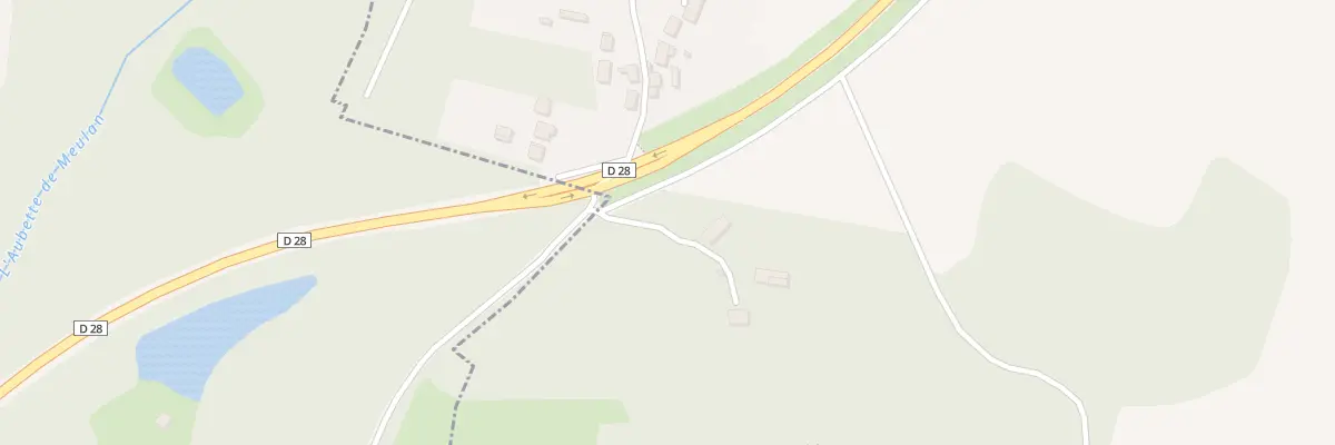 Plan du 7 Che de l’Aunay à Sagy