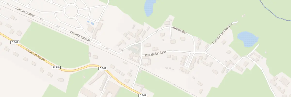 Plan du 3 Rue de la Place à Maresquel-Ecquemicourt