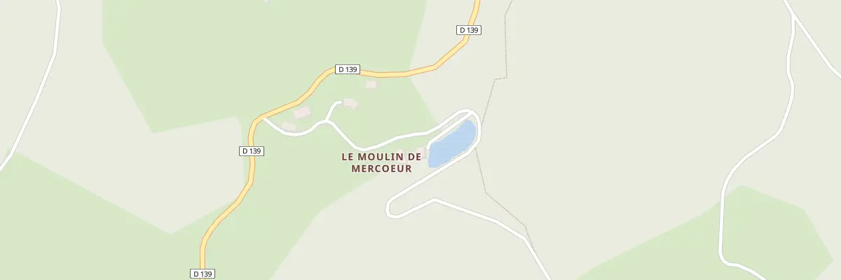 Plan du 5070 Au Moulin à Mercœur