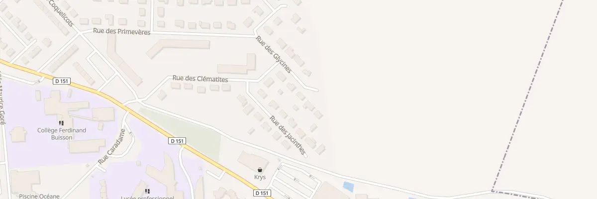 Plan du 5 Rue des Glycines à Grandvilliers
