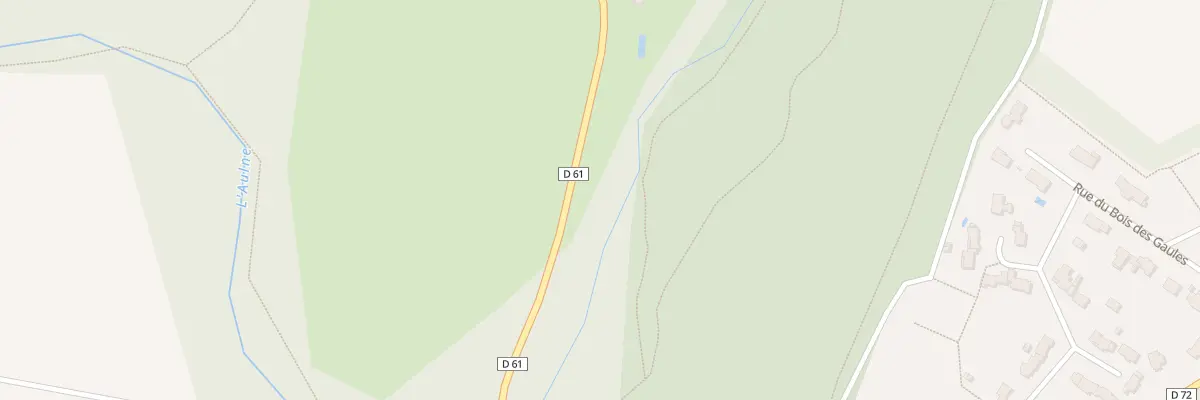Plan de La Noue à La Celle-les-Bordes
