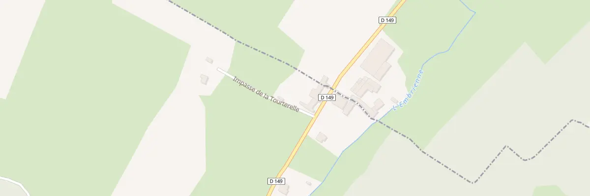 Plan du 39 Rte de Fruges à Boubers-lès-Hesmond