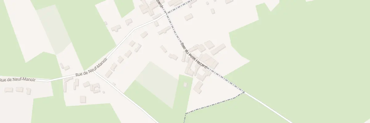 Plan du 8 Rue du Petit Hazard à Senlecques