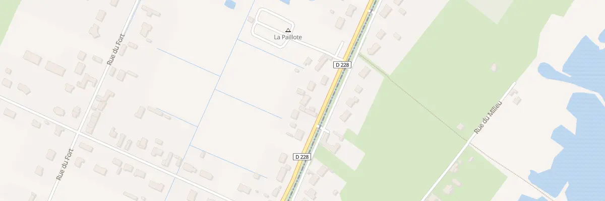 Plan du 2153 Rue du Camp du Drap d’Or à Balinghem