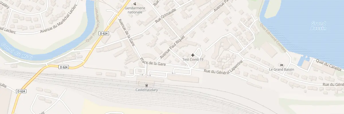 Plan du 39 Av Riquet à Castelnaudary