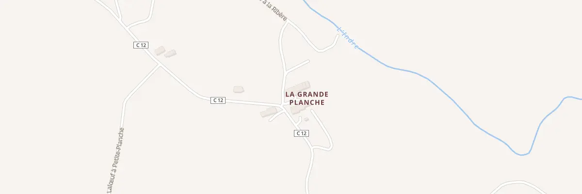 Plan du 5163 La Grande Planche à Nohant-Vic