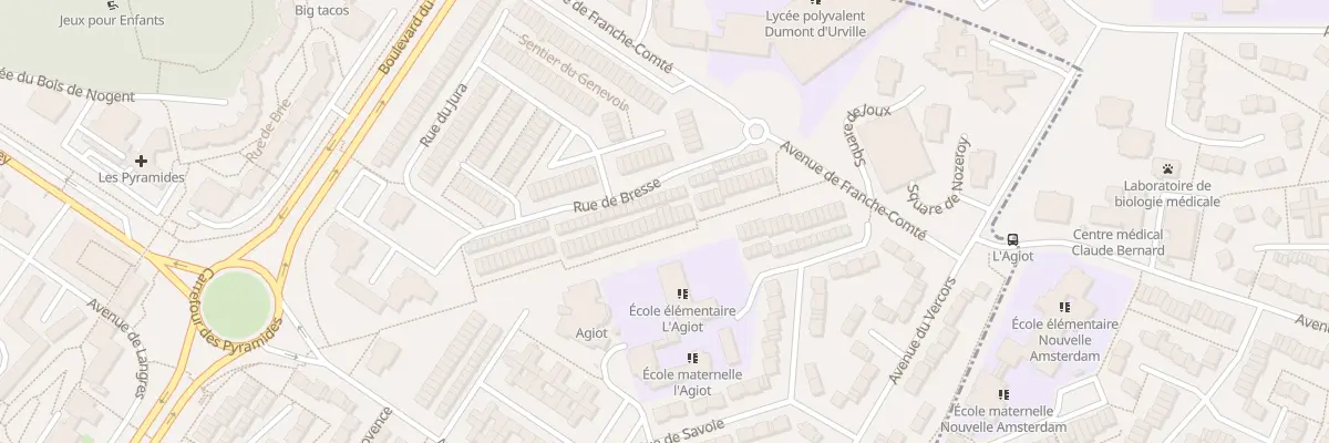 Plan du 33 Rue de Bresse à Maurepas