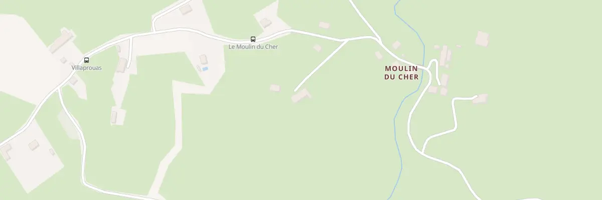 Plan du 15 Moulin du Cher à Saint-Laurent