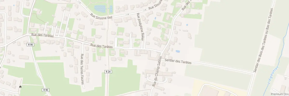 Plan du 478 Rue des Tarètes à Semoy