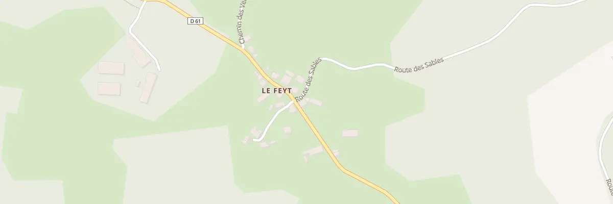 Plan du 5092 Le Feyt à Saint-Pardoux-la-Croisille