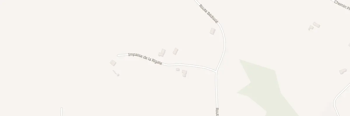 Plan du 116 Imp de la Rigate à Busque