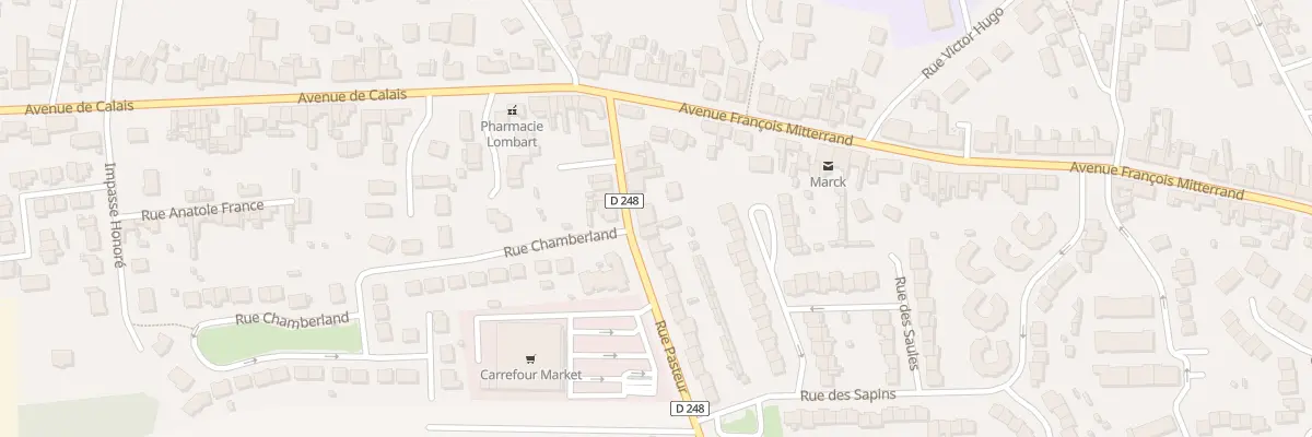 Plan du 81 Rue Pasteur à Marck