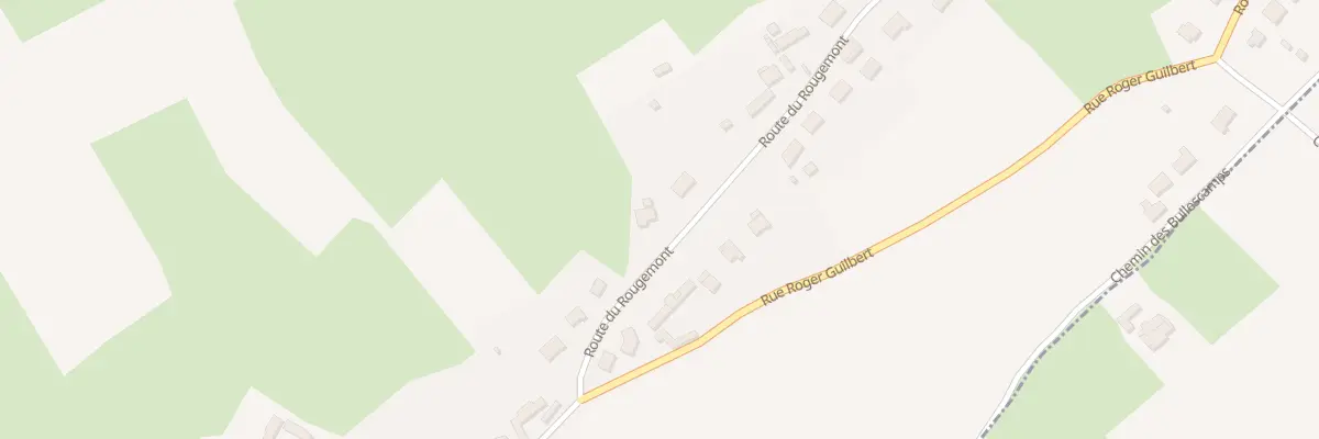 Plan du 1440 Rte du Rougemont à Rebergues
