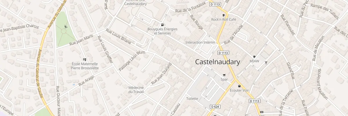 Plan du 26 Rue des Jardins à Castelnaudary